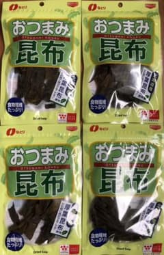 おつまみ昆布　16g×4個　なとり　ポイント消化　クーポン消化のサムネイル