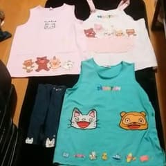2点セット！ノンタン　保育士　エプロン　＆　手袋のサムネイル