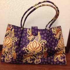 値下げ！！ハンドバッグ 和柄 ハンドメイドのサムネイル