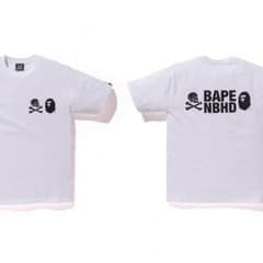 M白 bape x neighborhood t-shirtのサムネイル