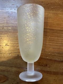 新品　献血100回記念品　ガラス杯　造形作家　多田美波のサムネイル
