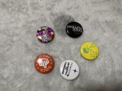 back number 缶バッジ 5点セットのサムネイル