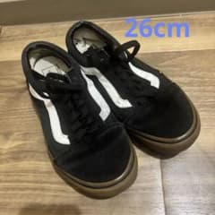 VANS オールドスクール DX ガムソール 黒 26cm V36CL+のサムネイル