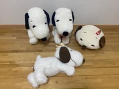 スヌーピー ぬいぐるみ 4点セット まとめ売りのサムネイル
