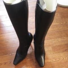 ロングブーツ 黒のサムネイル