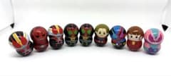 仮面ライダー ゆらゆらフィギュア 9体セット　　クーナッツのサムネイル