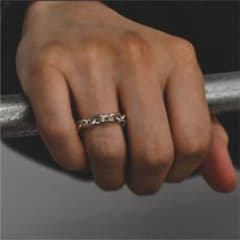Anker Narrow Chain Ring / 太　リング　19号のサムネイル