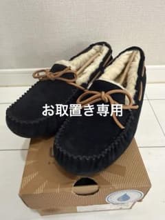 UGG ブラック モカシン - メルカリ