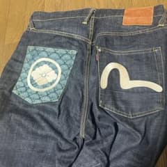 エビス ジーンズ 34×35 家紋のサムネイル