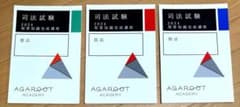 アガルート 2024 司法試験 短答知識完成講座 憲法、民法、刑法【裁断