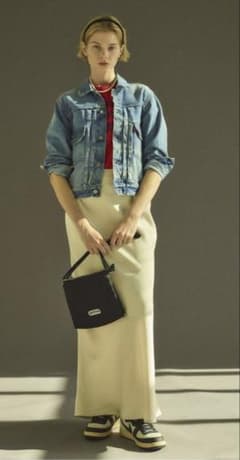 OUTDOOR PRODUCTS satin skirt