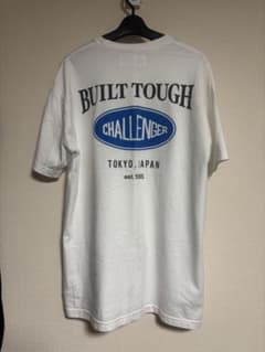 CHALLENGER Tシャツ BUILT TOUGH ホワイト S XXL】CHALLENGER Tシャツ BUILT TOUGH ホワイト - メルカリ