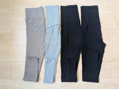 UNIQLO マタニティレギンス2枚、その他マタニティレギンス2枚のサムネイル