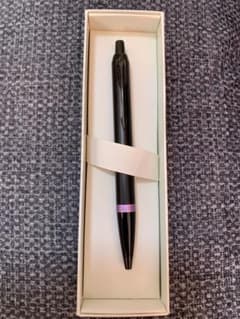 PARKER ボールペン ブラック　アメジストパープルリングのサムネイル