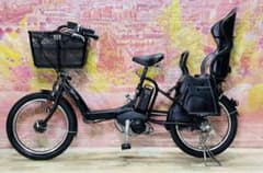 ZK4374 電動自転車 ブリヂストン アンジェリーノ 子供乗せ 20インチ