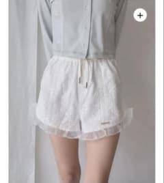 muguet】frill lace shortpants - メルカリ