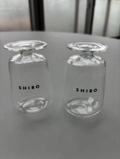 SHIRO ディフューザー ガラス　グラスベースミニ 2個セット SHIRO ディフューザーグラスベース ミニ（非売品・ノベルティ） x2