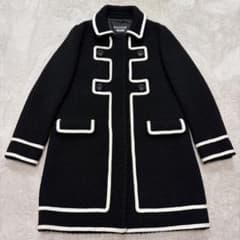 美品】BOUTIQUE MOSCHINO モスキーノ ツイード コート 44 - メルカリ