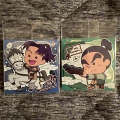 忍たま乱太郎 ウエハース シール 加藤団蔵 佐武虎若 同室2枚セットのサムネイル