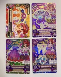 アイカツカード　ローズガラスプリンセスコーデ一式（PR）【超お得】のサムネイル