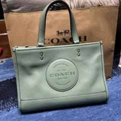 COACH コーチ 2WAY トート ショルダー デンプシー レザー バッグのサムネイル