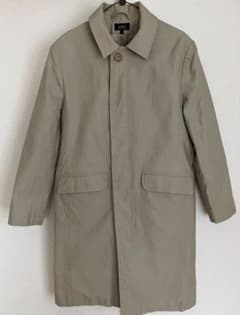 A.P.C. コットン100% ステンカラーコート カーキベージュ 2 - メルカリ