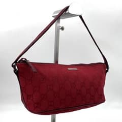 グッチ 3159 アクセサリーポーチI GGキャンバス 赤 ハンドバッグ