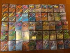 ポケモンカード ex まとめ売り 50枚セットスリーブ付きのサムネイル