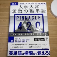 大学入試 無敵の難単語 PINNACLE 420のサムネイル