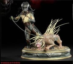 レア品　サイドショウトラッカープレデター&猟犬 マケット スタチュー EX版 レア品 サイドショウトラッカープレデター&猟犬 マケット スタチュー