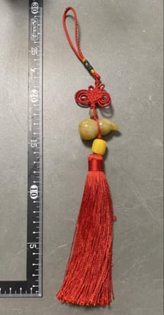 天然石 瓢箪 ひょうたん 中国結び 房飾り 風水 縁起物 中国土産 - メルカリ