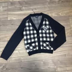 PEARLY GATES チェック柄セーター サイズ1 着画あり - メルカリ