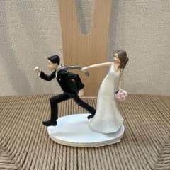 ウェディング　新郎新婦 フィギュアのサムネイル