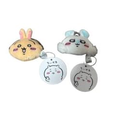 ちいかわ ミニがま口ポーチ うさぎ モモンガ 2個セットのサムネイル