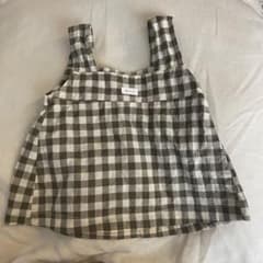 organic zoo  gingham ビスチェ　1-2yのサムネイル