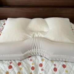 フランスベッド ハイタイプ枕 クリーム色 5.5〜6.5cm 最終お値下げ 