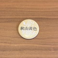 秋山黄色 缶バッジのサムネイル