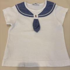 SALE中］美品⭐︎familiar セーラー襟 Tシャツ 90 - メルカリ
