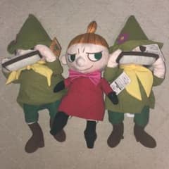 ムーミン　SLサイズぬいぐるみ　リトルミィ＆スナフキン