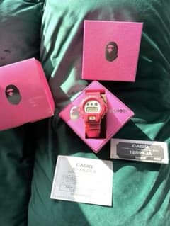G-SHOCK A BATHING APE BAPE ピンク 限定1000本 - メルカリ