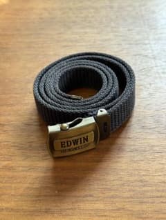 EDWIN US CLASSIC ガチャベルト ブラックのサムネイル