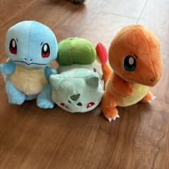 ポケモン ぬいぐるみ ゼニガメ フシギダネ ヒトカゲ 3点セット - メルカリ
