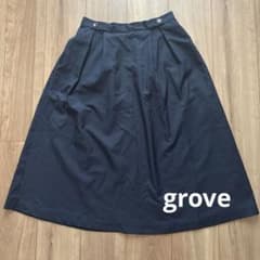 grove フレアスカート 膝丈のサムネイル