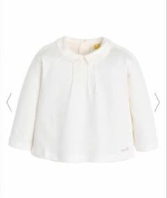 【moimoln】ベーシック襟付きTシャツ　100サイズのサムネイル