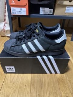 adidas SUPERSTAR ADV 27.0cm ブラック/ホワイトのサムネイル