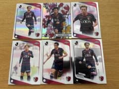 Topps Chrome 鹿島アントラーズ 6枚セット