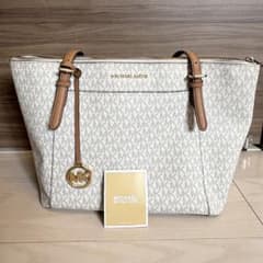 MICHAEL KORS MKロゴ トートバッグ ホワイトのサムネイル