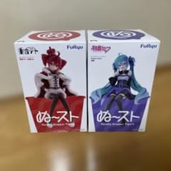 중음 테트 하츠네 미쿠 ぬどる 스토퍼 피겨 2체 세트
