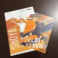 ハイキュー 日向 影山 クリアファイル クリアアートボード 日向 計2