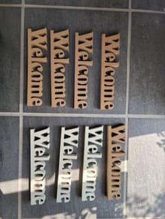 ウェルカムの置物セットのサムネイル